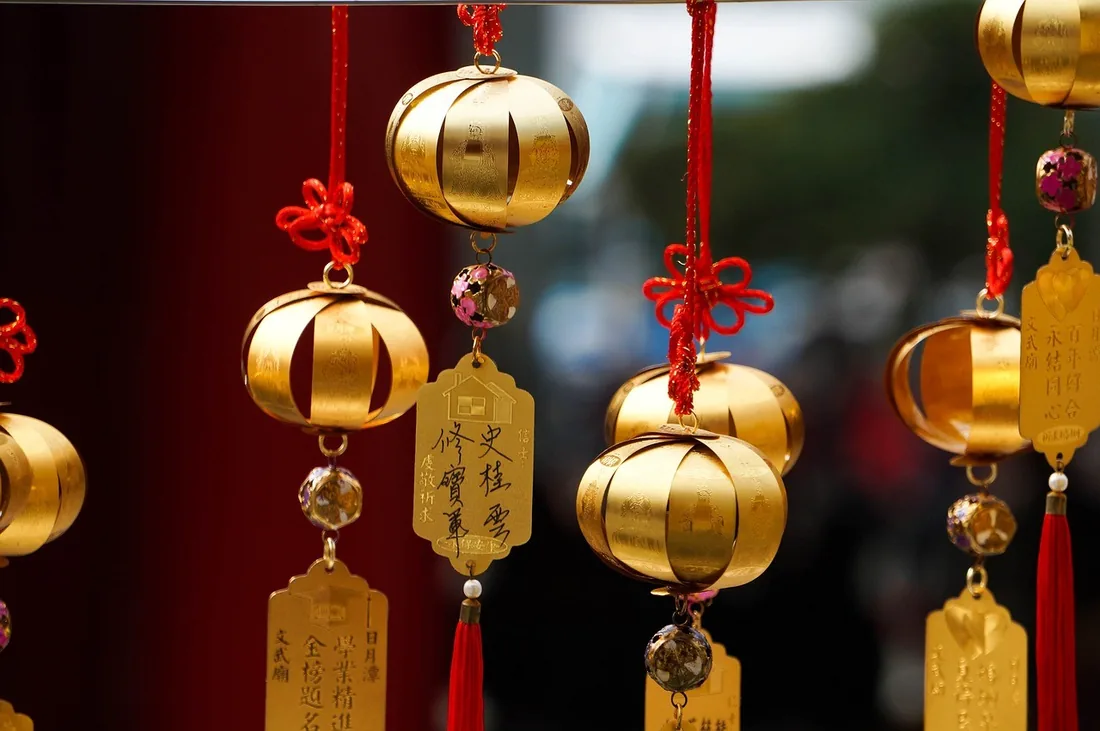 Clochettes et pendentifs traditionnels chinois